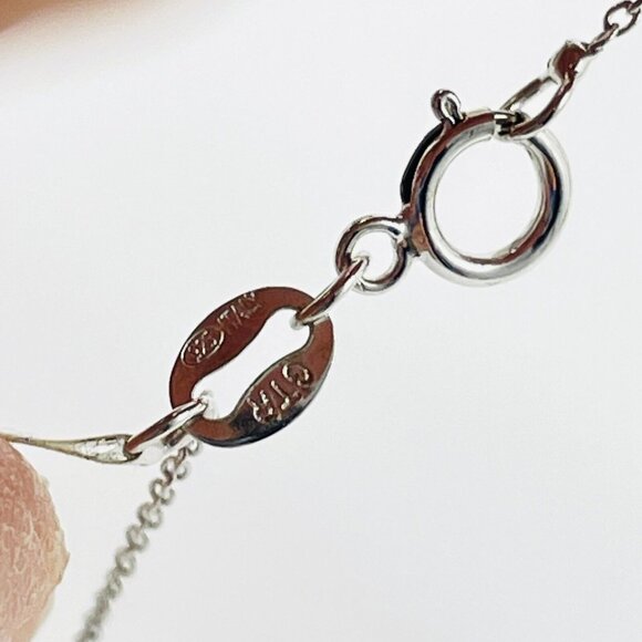 Elephant Charm Necklace GTR 925 Italy Diamond Chip Accents Original Tags Lucky - Picture 5 of 8